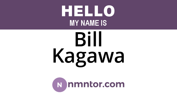 Bill Kagawa
