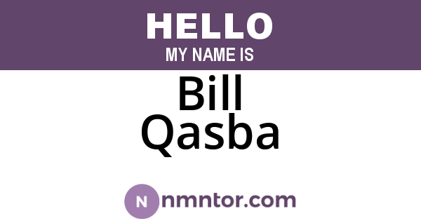 Bill Qasba