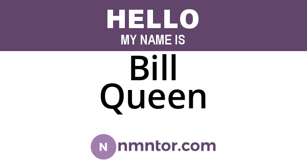 Bill Queen
