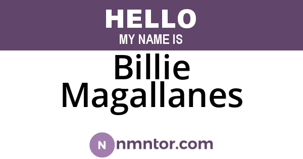 Billie Magallanes