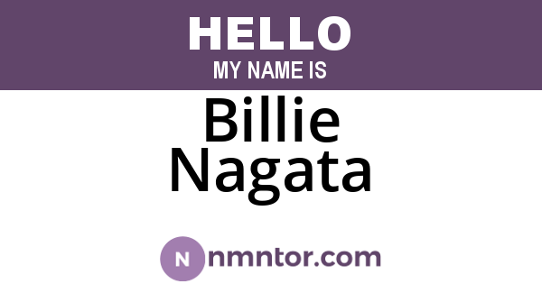 Billie Nagata