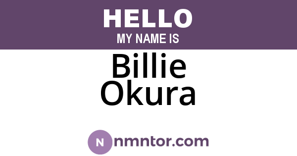 Billie Okura