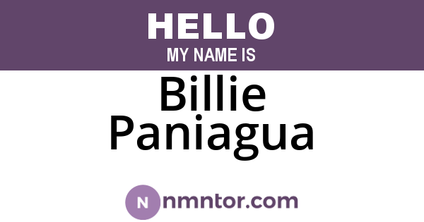 Billie Paniagua