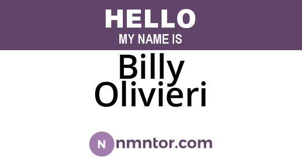 Billy Olivieri