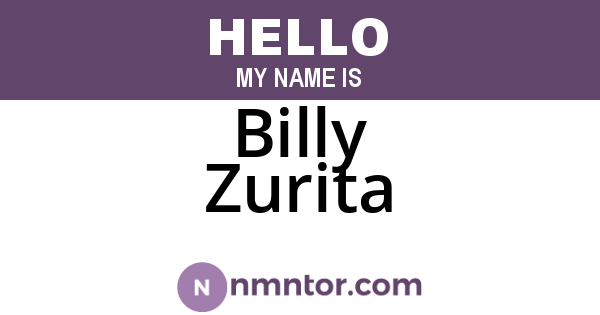 Billy Zurita