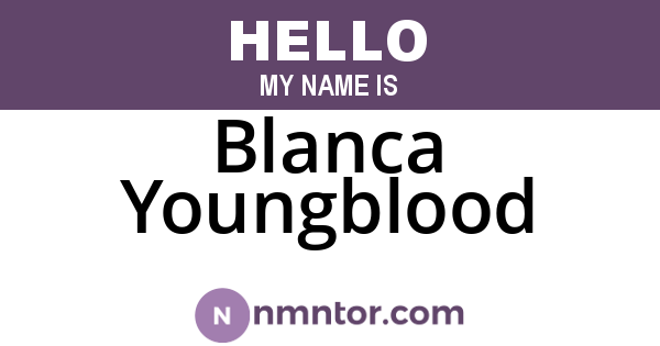 Blanca Youngblood
