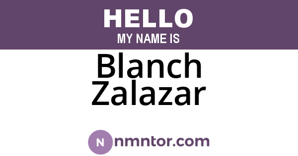 Blanch Zalazar