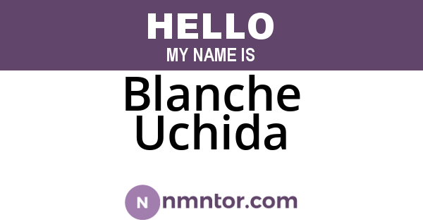 Blanche Uchida