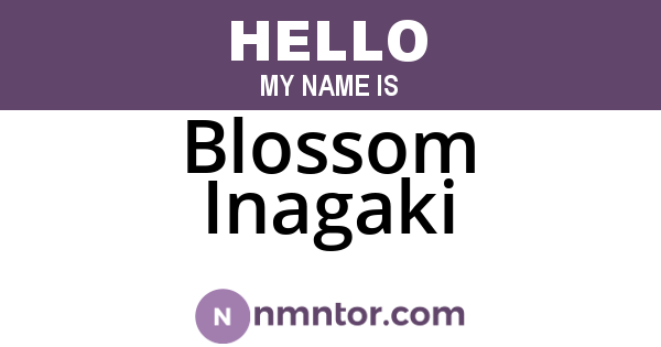 Blossom Inagaki
