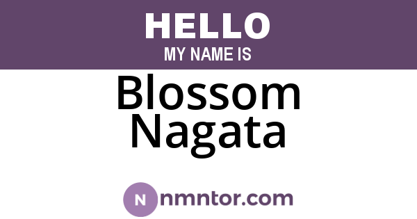 Blossom Nagata