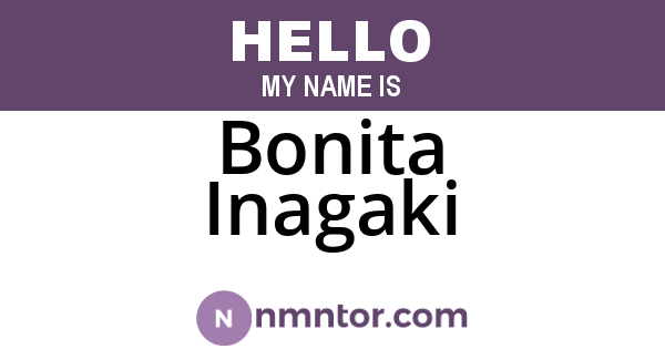 Bonita Inagaki