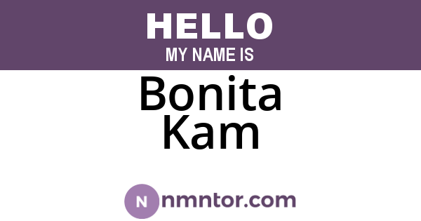 Bonita Kam