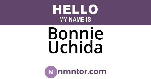 Bonnie Uchida