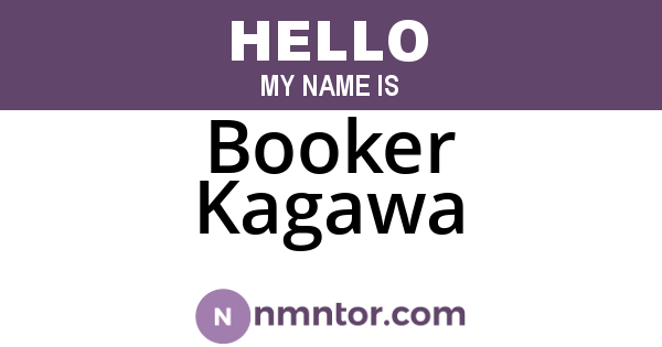 Booker Kagawa