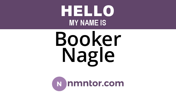 Booker Nagle