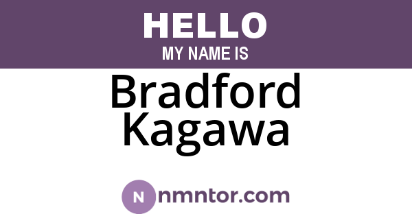 Bradford Kagawa