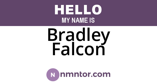 Bradley Falcon