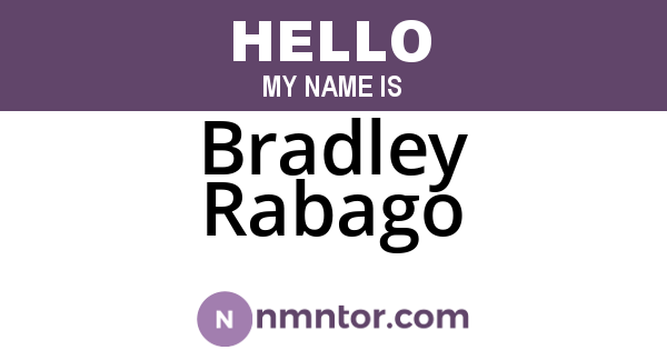 Bradley Rabago