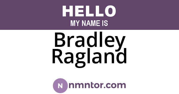 Bradley Ragland