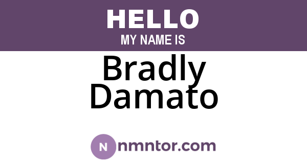 Bradly Damato