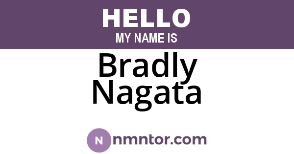 Bradly Nagata