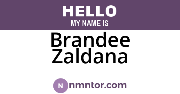 Brandee Zaldana