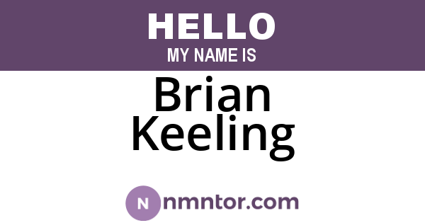 Brian Keeling