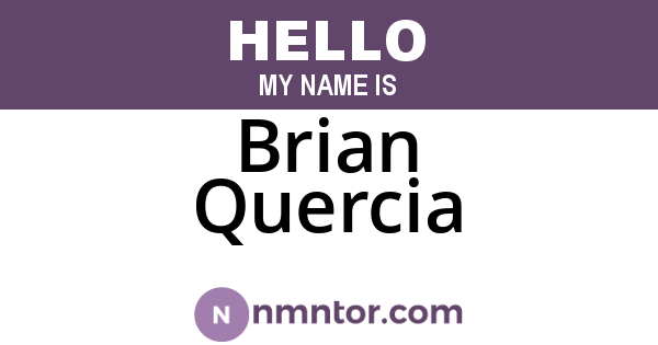 Brian Quercia