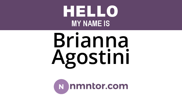 Brianna Agostini