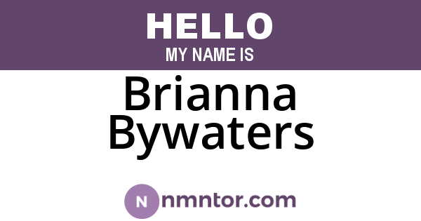 Brianna Bywaters