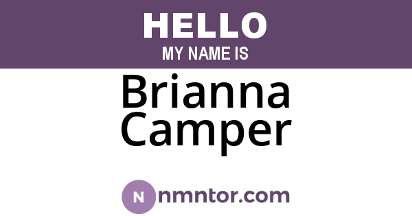 Brianna Camper