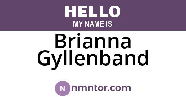 Brianna Gyllenband