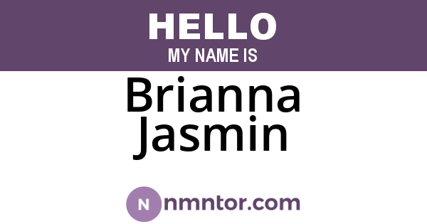 Brianna Jasmin