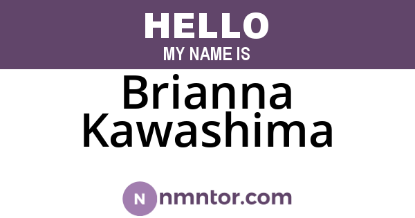 Brianna Kawashima