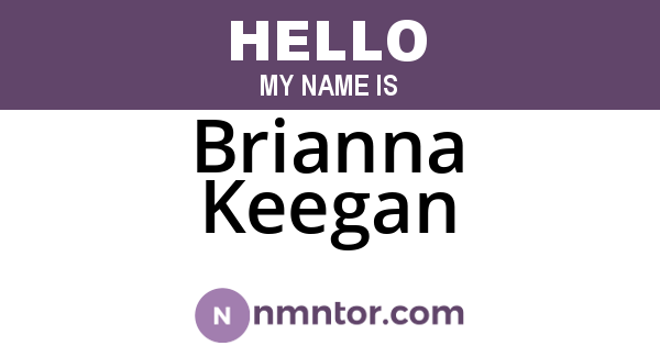 Brianna Keegan