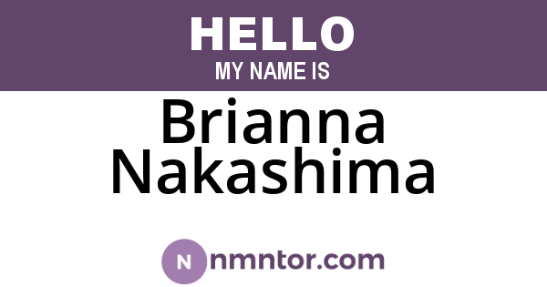 Brianna Nakashima