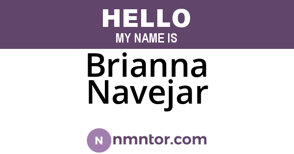 Brianna Navejar