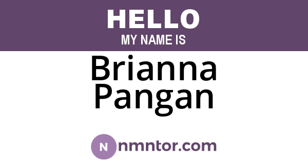 Brianna Pangan