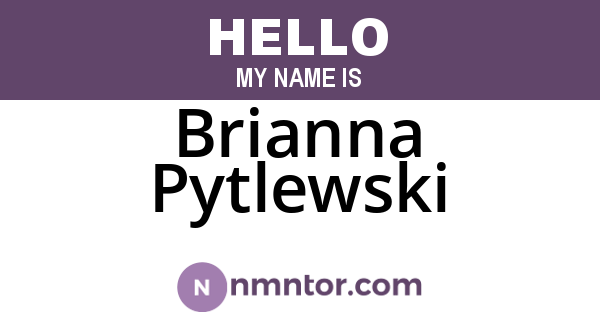 Brianna Pytlewski