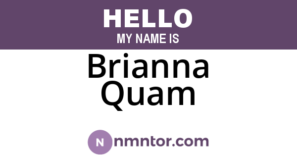 Brianna Quam