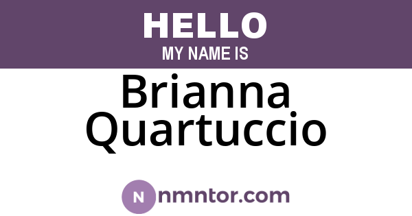 Brianna Quartuccio