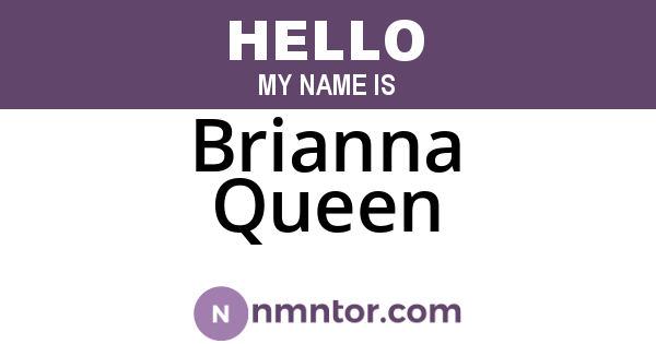 Brianna Queen