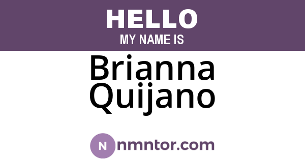 Brianna Quijano