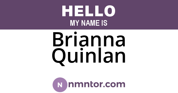 Brianna Quinlan