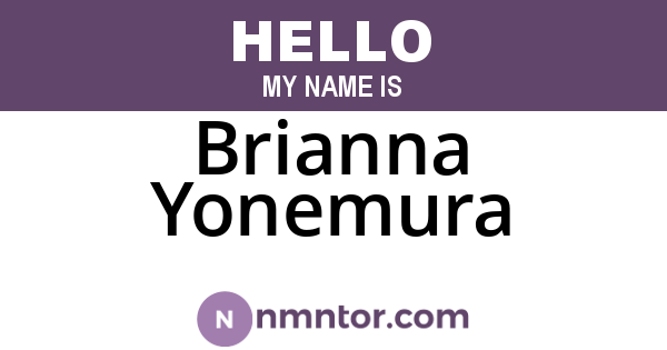 Brianna Yonemura