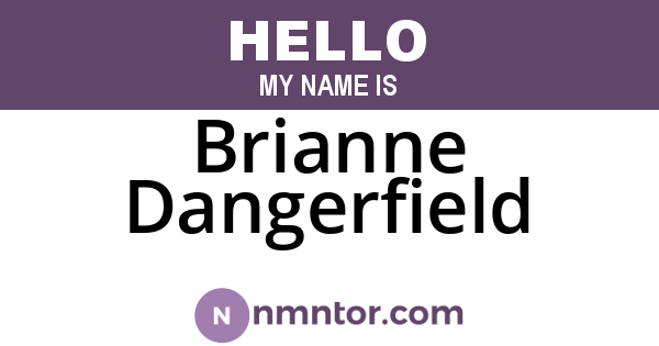 Brianne Dangerfield