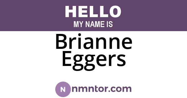 Brianne Eggers