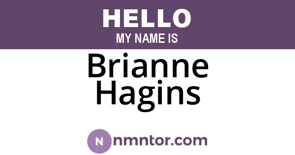 Brianne Hagins