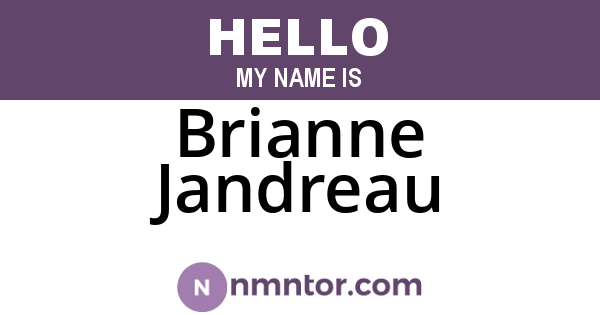 Brianne Jandreau