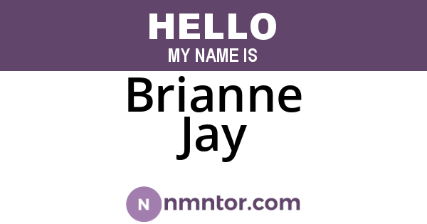 Brianne Jay